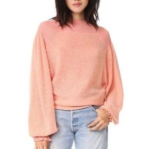 Free People Elderflower Pink Sweater